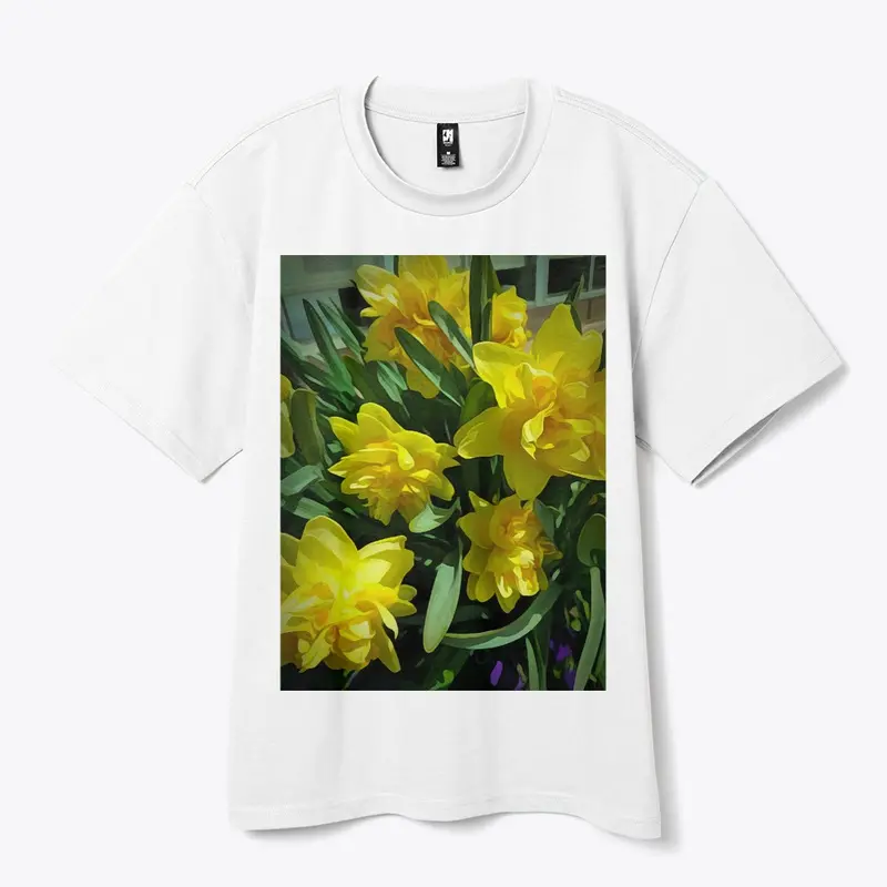 Bright Yellow Daffodils