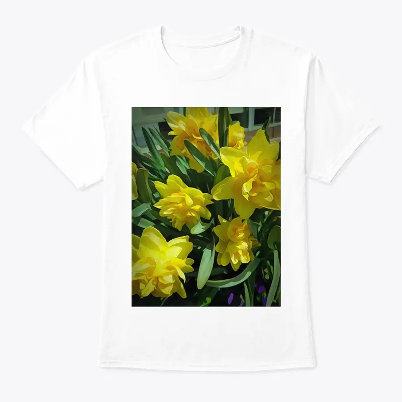 Bright Yellow Daffodils