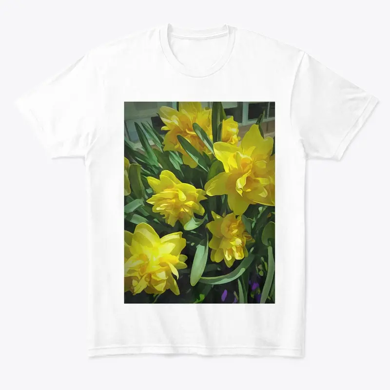 Bright Yellow Daffodils