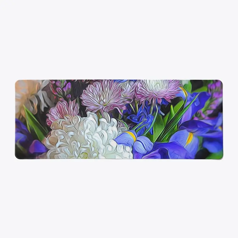 Blue Purple White Bouquet