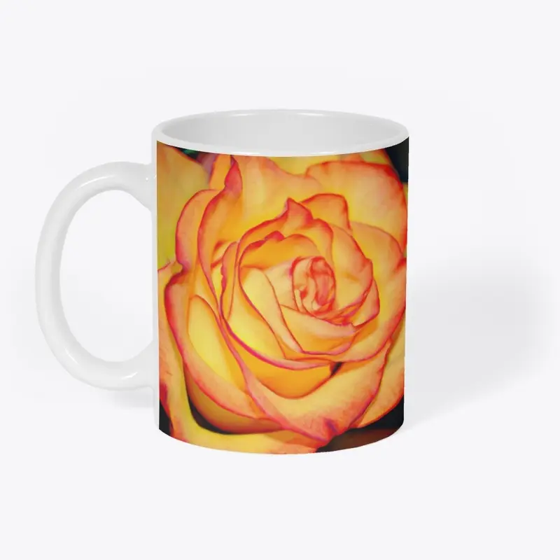 Bright Orange Rose