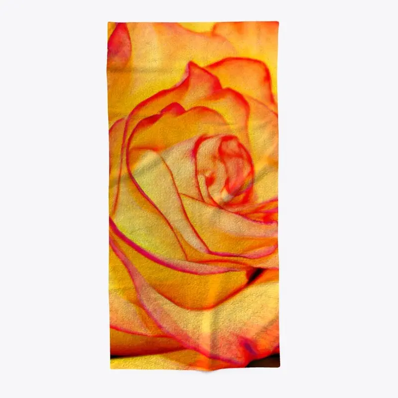 Bright Orange Rose