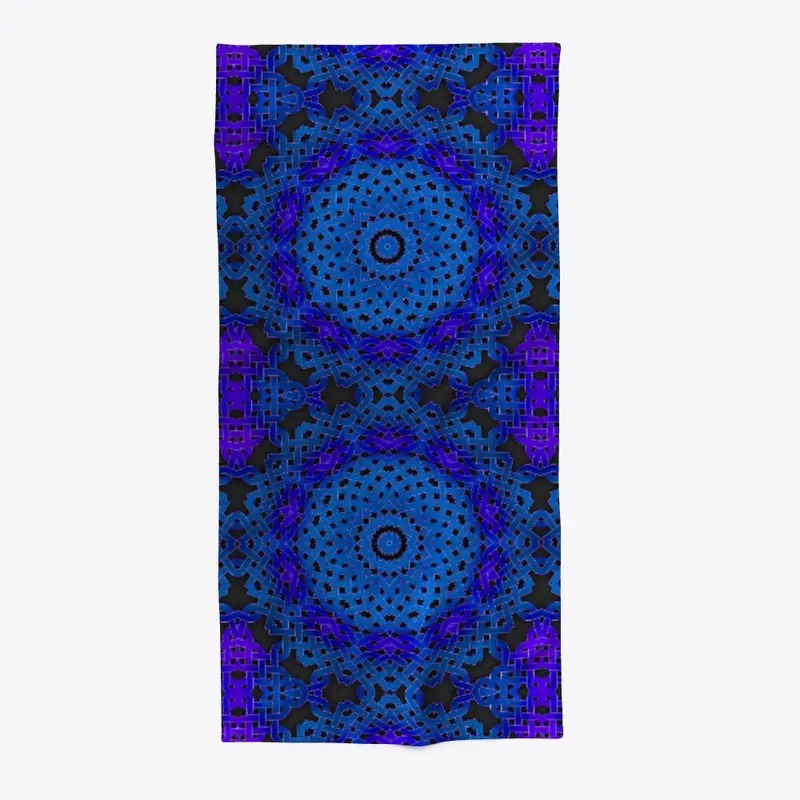 Blue Celtic Knot Kaleidoscope